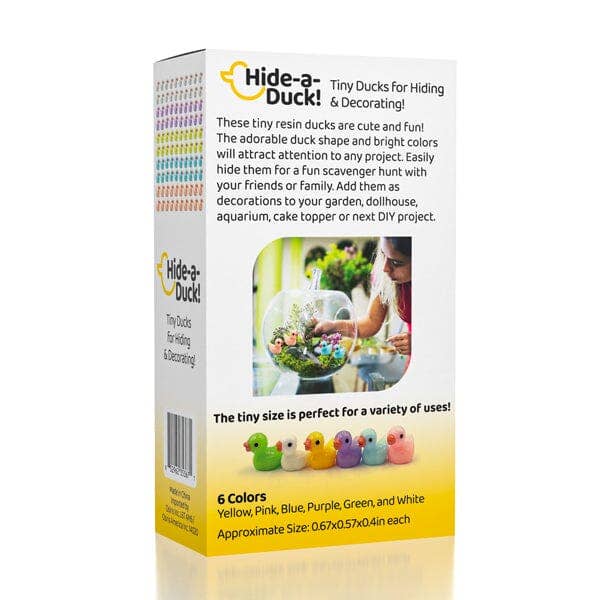 Hide-A-Duck! (100pc) Tiny Ducks To Prank Your Friends With! - Image 2