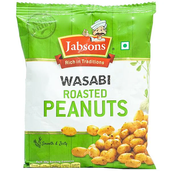 Jabsons Wasabi Roasted Peanuts