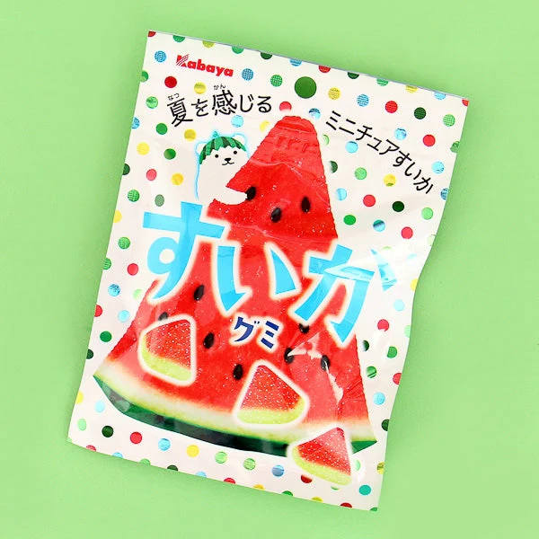 Kabaya Watermelon Flavored Gummy Candy (1.76 oz)