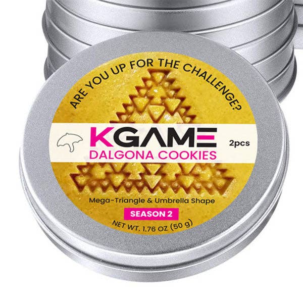 KGAME Dalgona Cookies Mega Triangle & Umbrella - China
