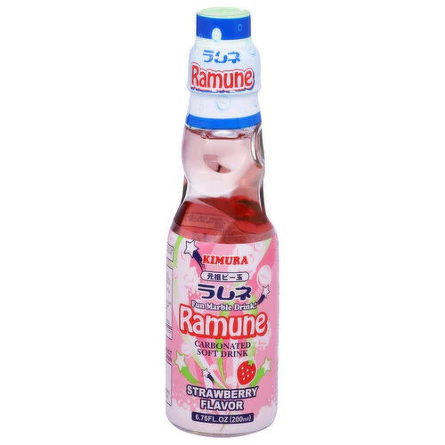Kimura Ramune Strawberry flavor