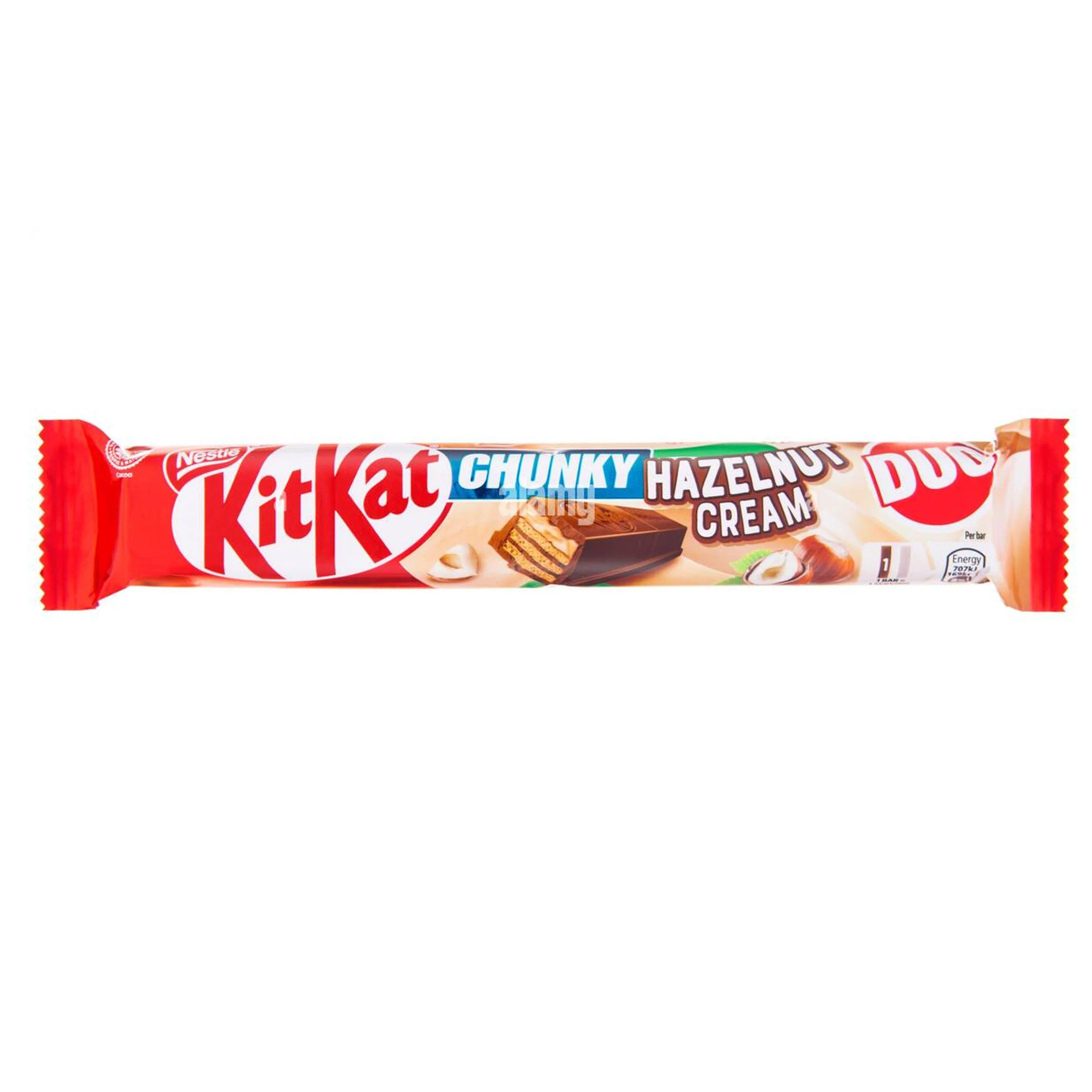 Kit Kat chunky Hazelnut Cream chocolate bar 68g Box of 24 UNITED KINGDOM