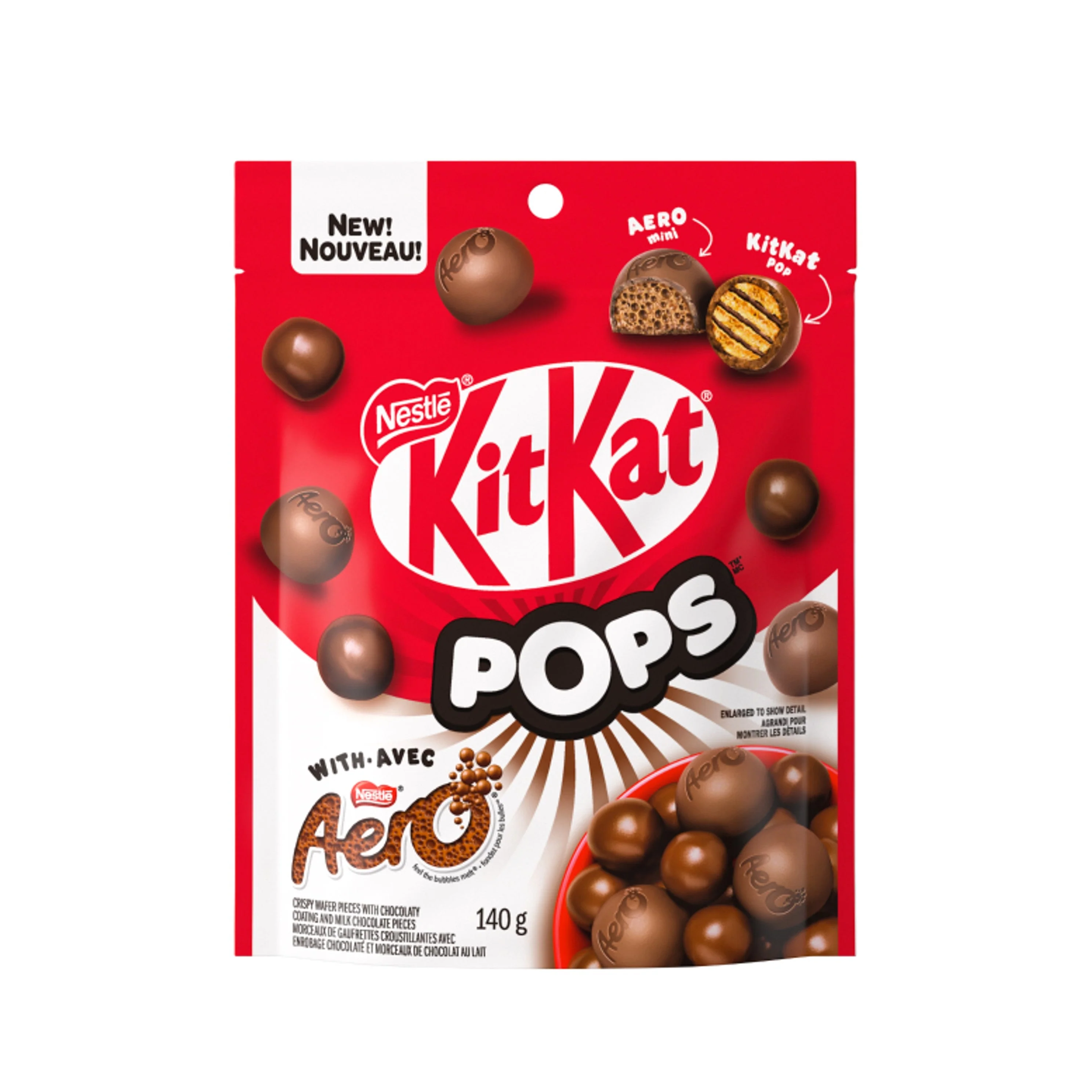 Kit Kat Pops With Aero 140g CANADA