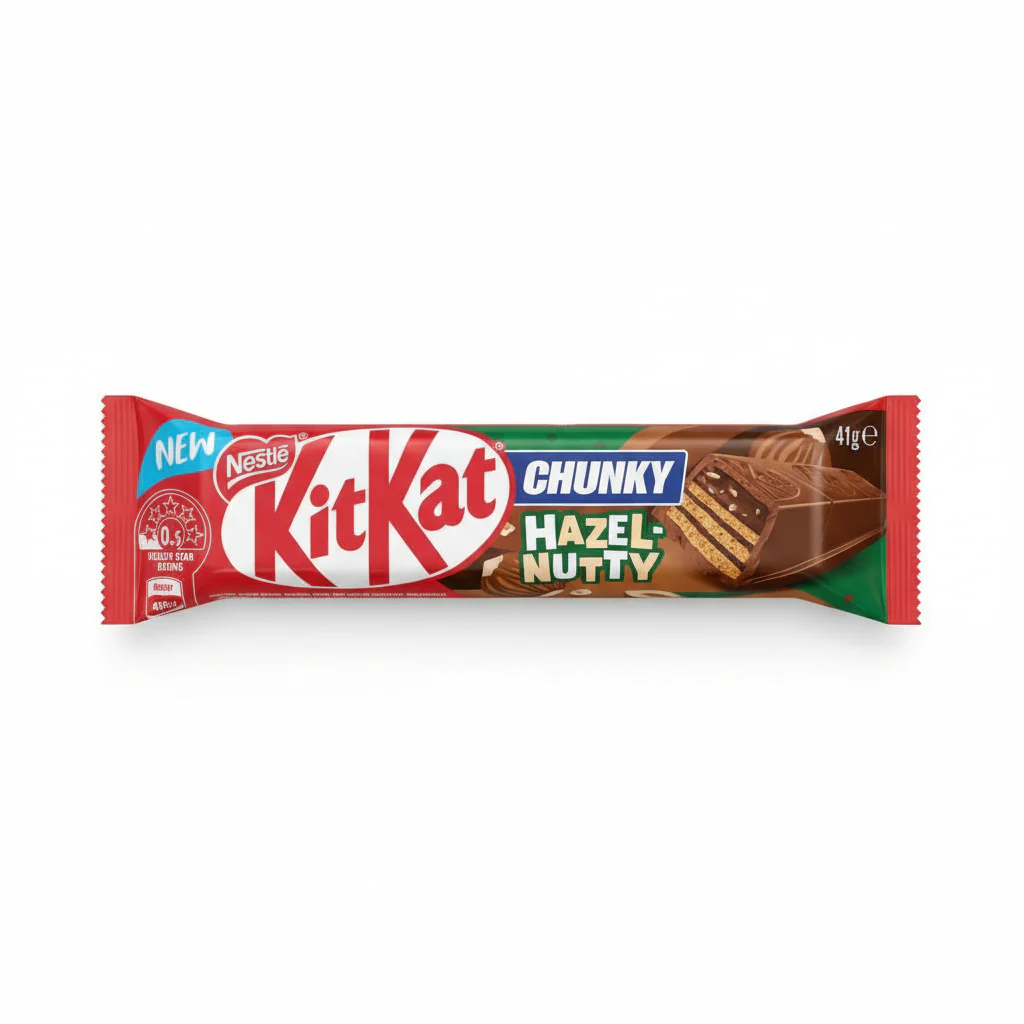 KitKat - Chunky Hazel Nutty - 1.44 Oz - United Arab Emirates