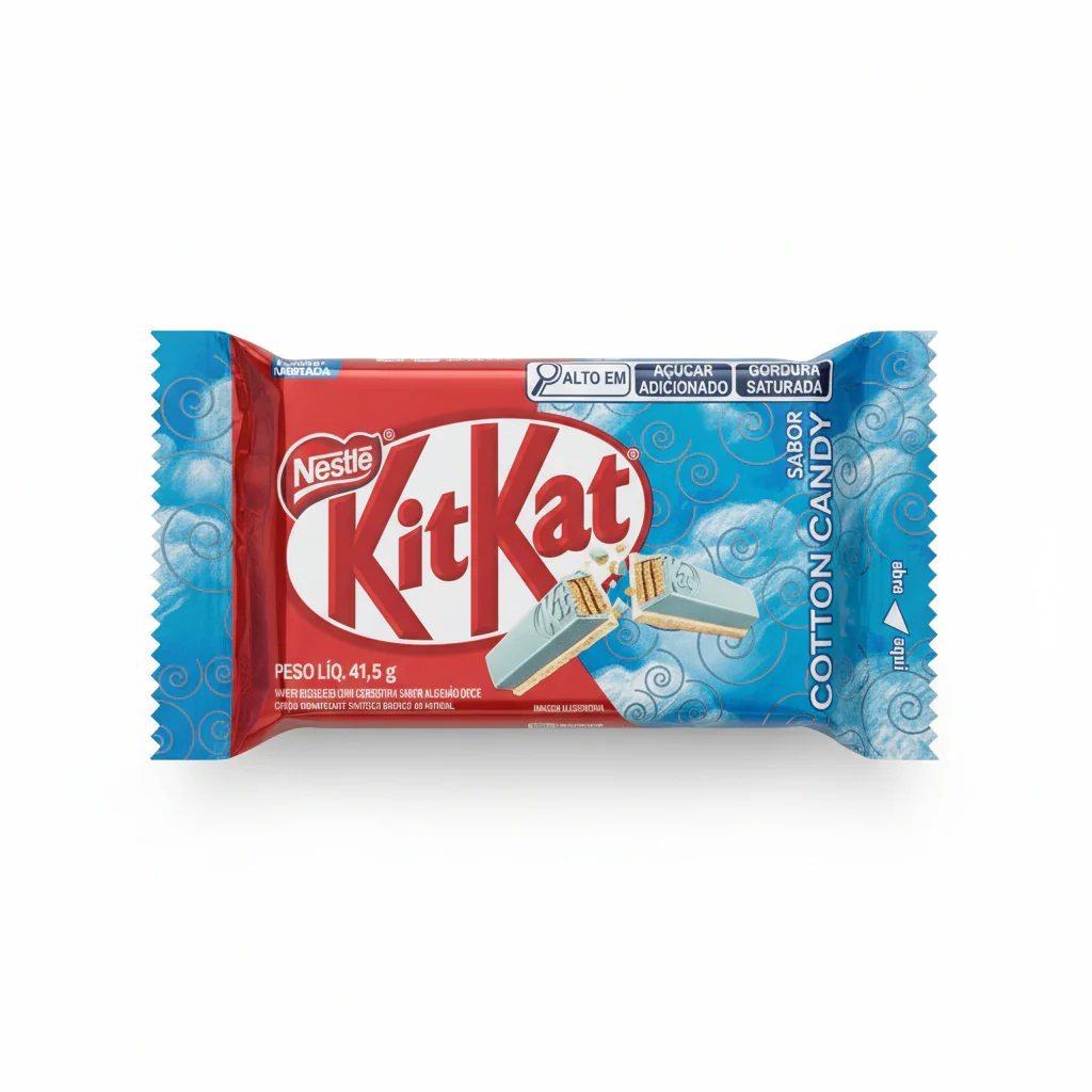 KitKat - Cotton Candy - Brazil