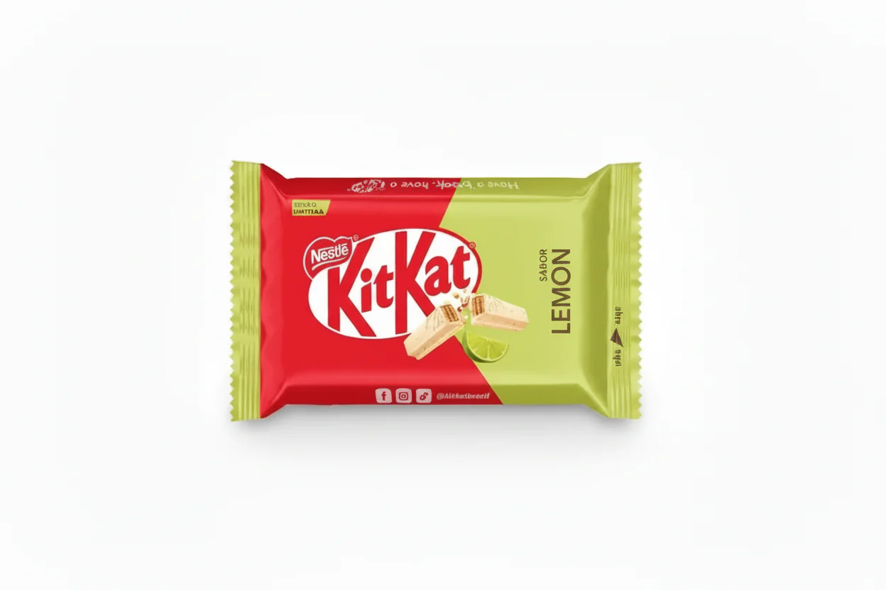 KitKat - Sabor - Lemon - Brasil