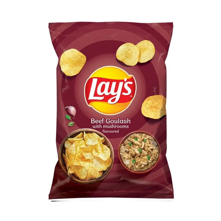 Lays Beef Goulash with Mushrooms 130g - Germany (Case of 12)