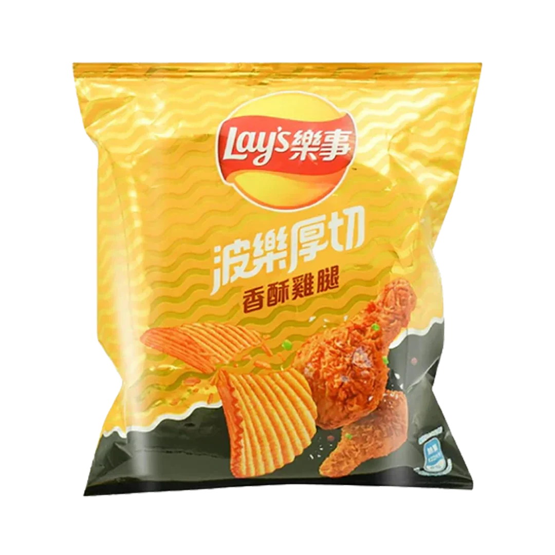 Lays Crispy Fried Chicken 34g - TAIWAN (Case of 12)