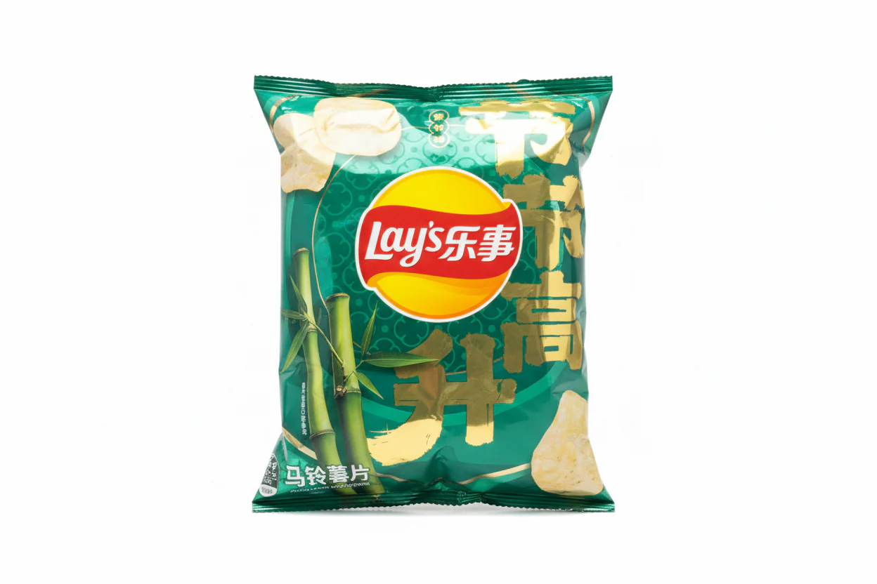 Lays Green Bamboo flavor