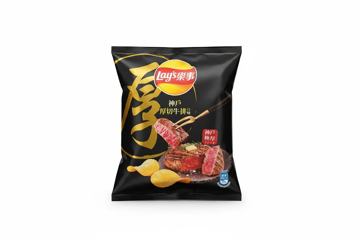 Lays - Kobe Steak - 1.2 Oz - Taiwan