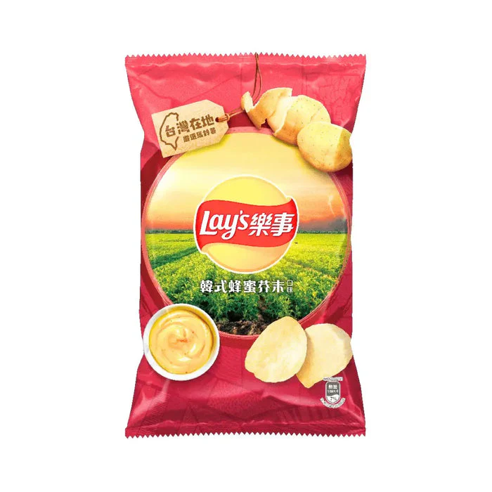 Lays Korean Honey Mustard Flavor