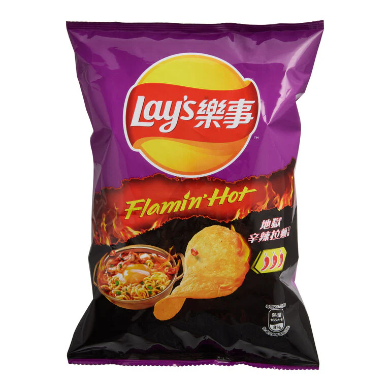Lays Korean Spicy Ramen Flavor
