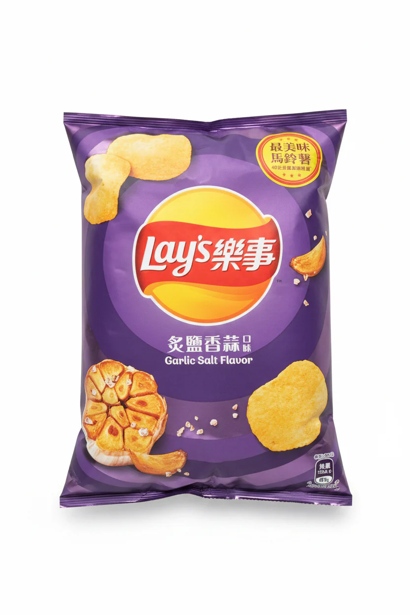Lay's Potato Chips - Garlic Salt Flavor