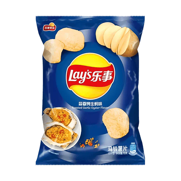 Lays  Roasted Oyster 70g - CHINA (Case of 12)