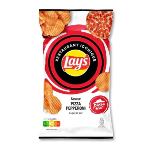 Lays Saveur Pizza Hut Pepperoni - 120g