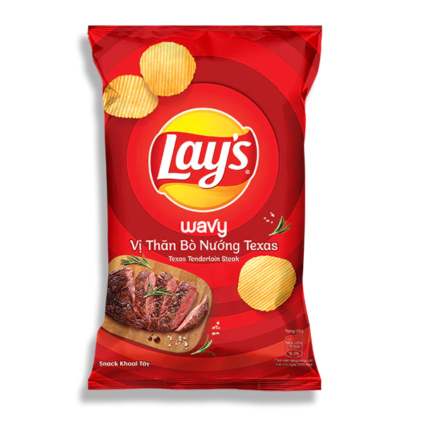 Lays Wavy Texas Tenderlion Steak