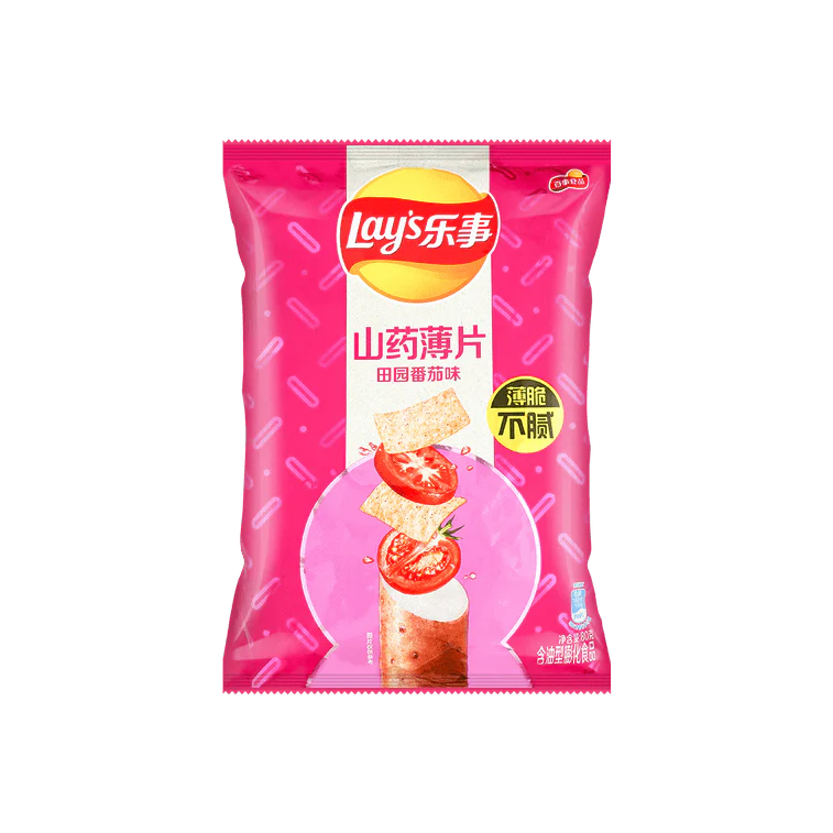 Lay's Yam Crips Tomato Flavor