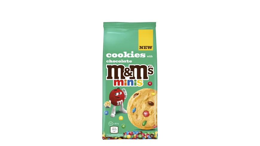 M&M minis Chocolate Cookies