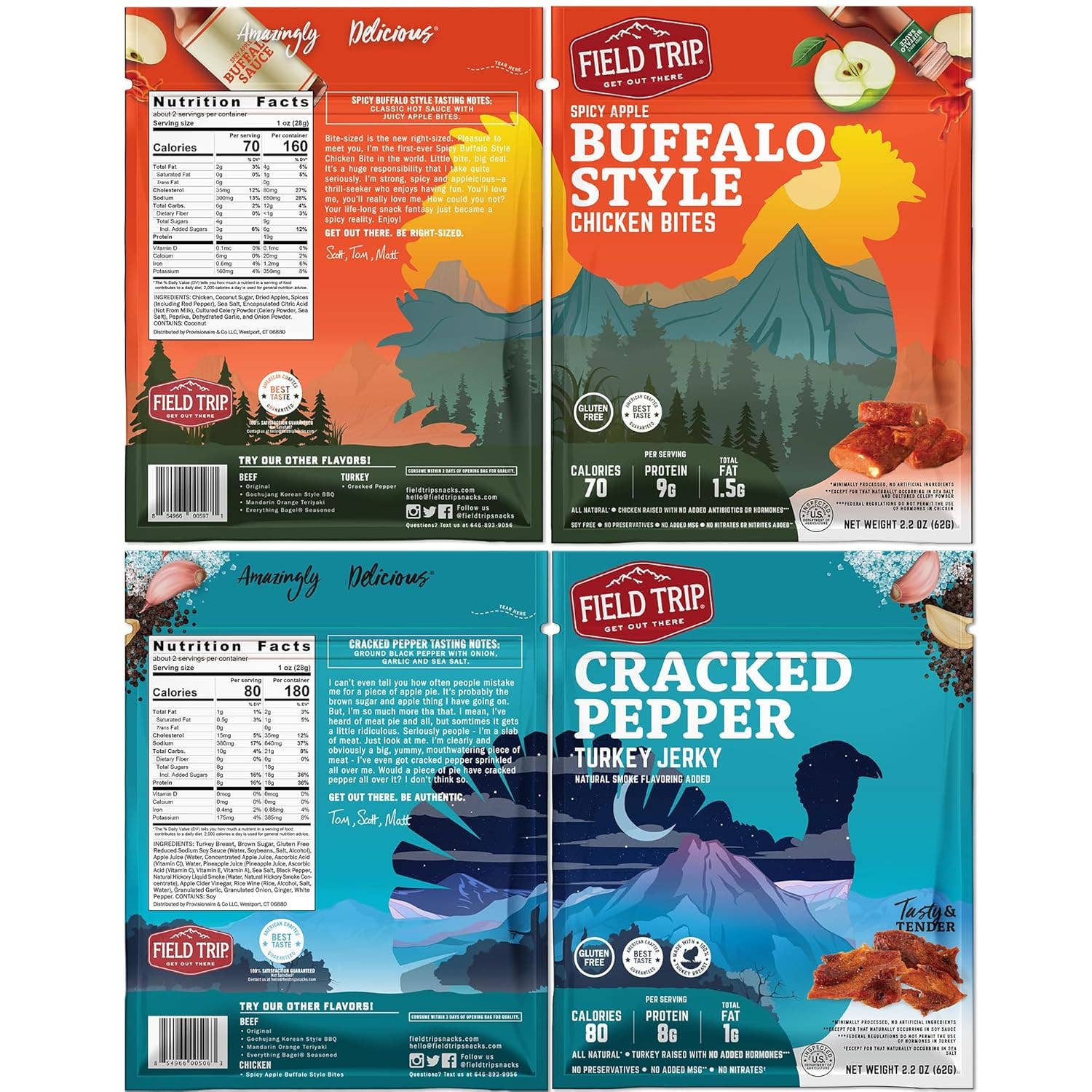 Meat Snacks Wooden Display (Jerky Bags & Meat Sticks) - Image 6