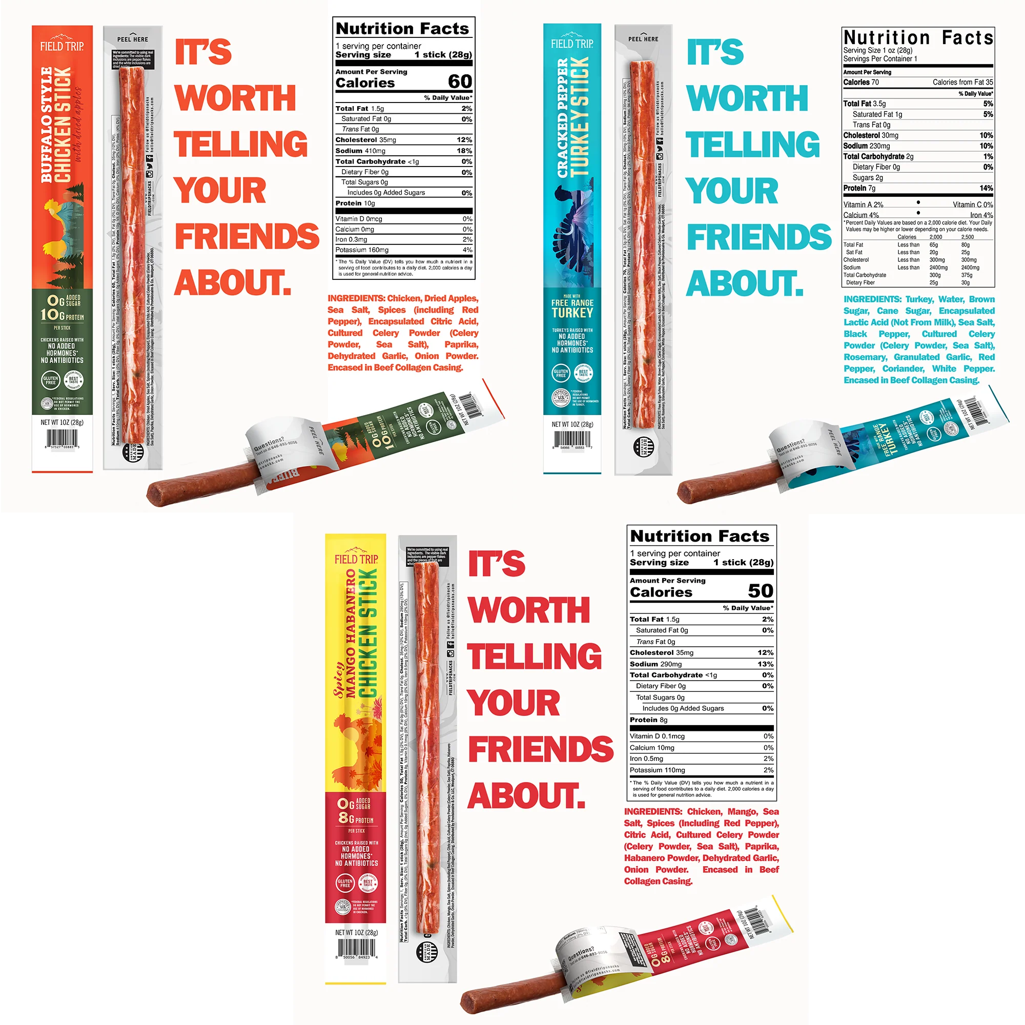 Meat Snacks Wooden Display (Jerky Bags & Meat Sticks) - Image 9