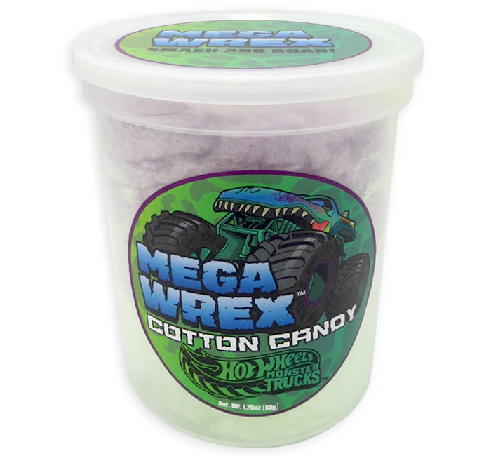 Mega Wrex Cotton Candy - Hot Wheels Monster Trucks