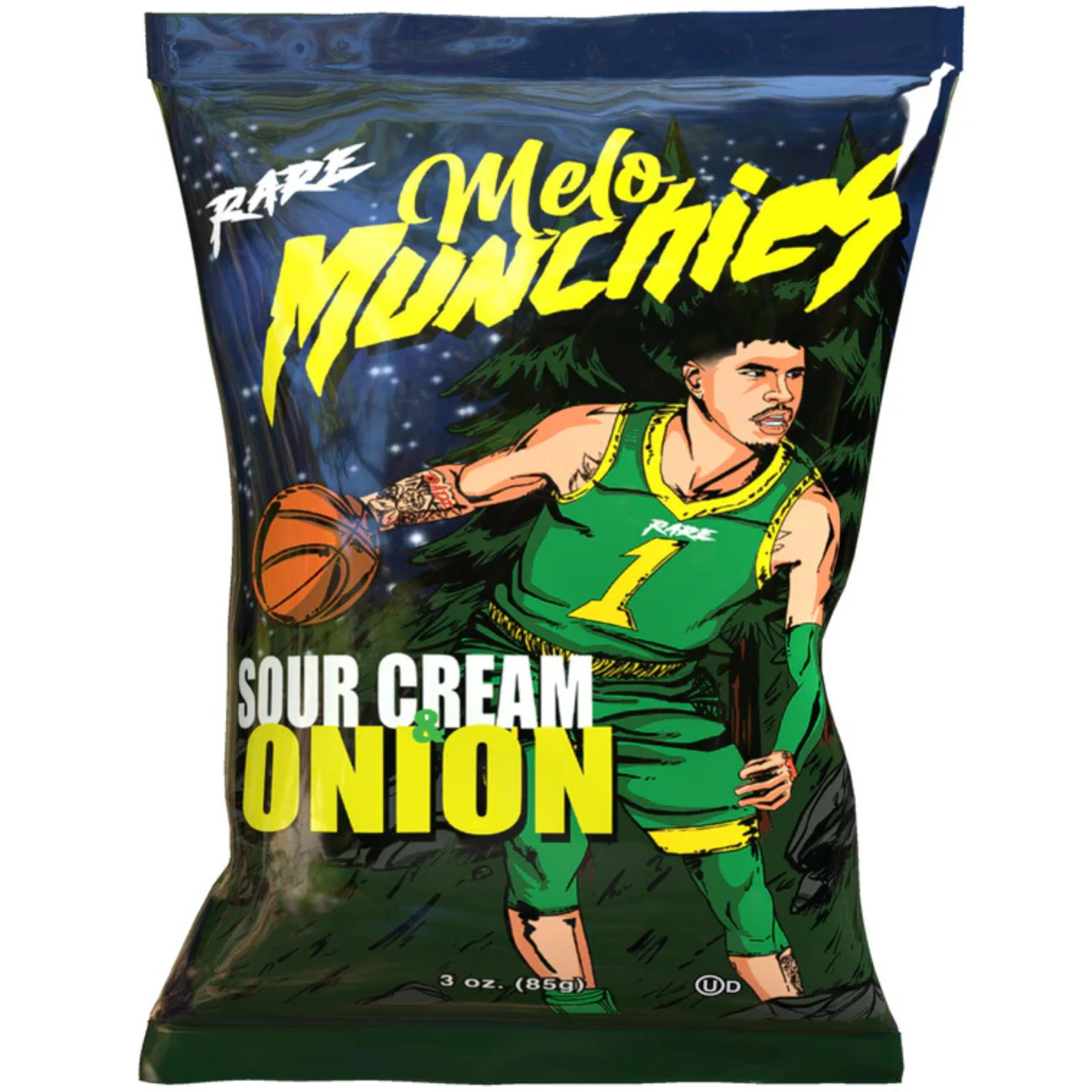 Melo Munchies Sour Cream & Onion Potato Chips (3oz) (24-Pack