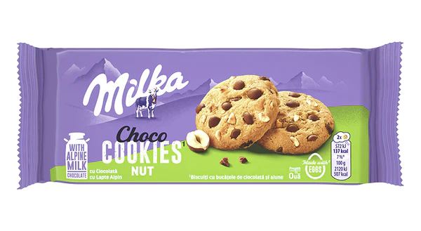 Milka - Choco Cookies Nut - Portugal