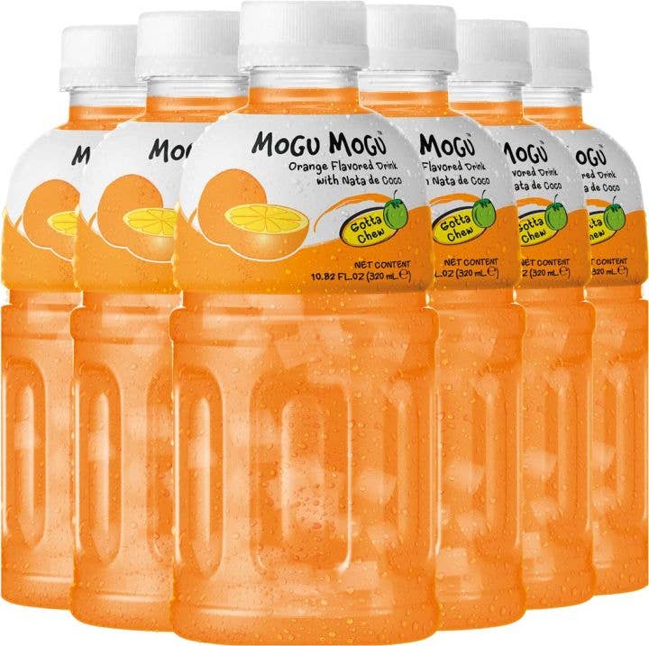 Mogu Mogu Orange Nata de Coco 320ml - Image 2
