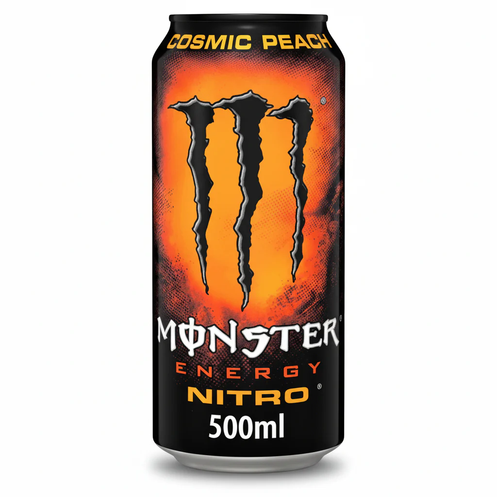 Monster - Energy Nitro - Cosmic Peach - 16.9 Fl Oz - United Kingdom