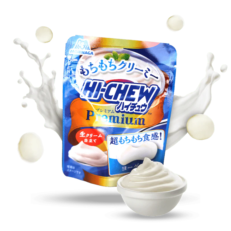 Morinaga Hi-Chew Premium - Yogurt Flavor - Japanese Chewy Candy