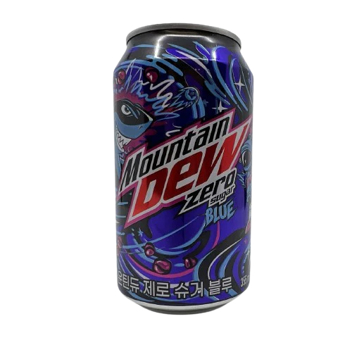 Mountain Dew Zero Sugar Blue