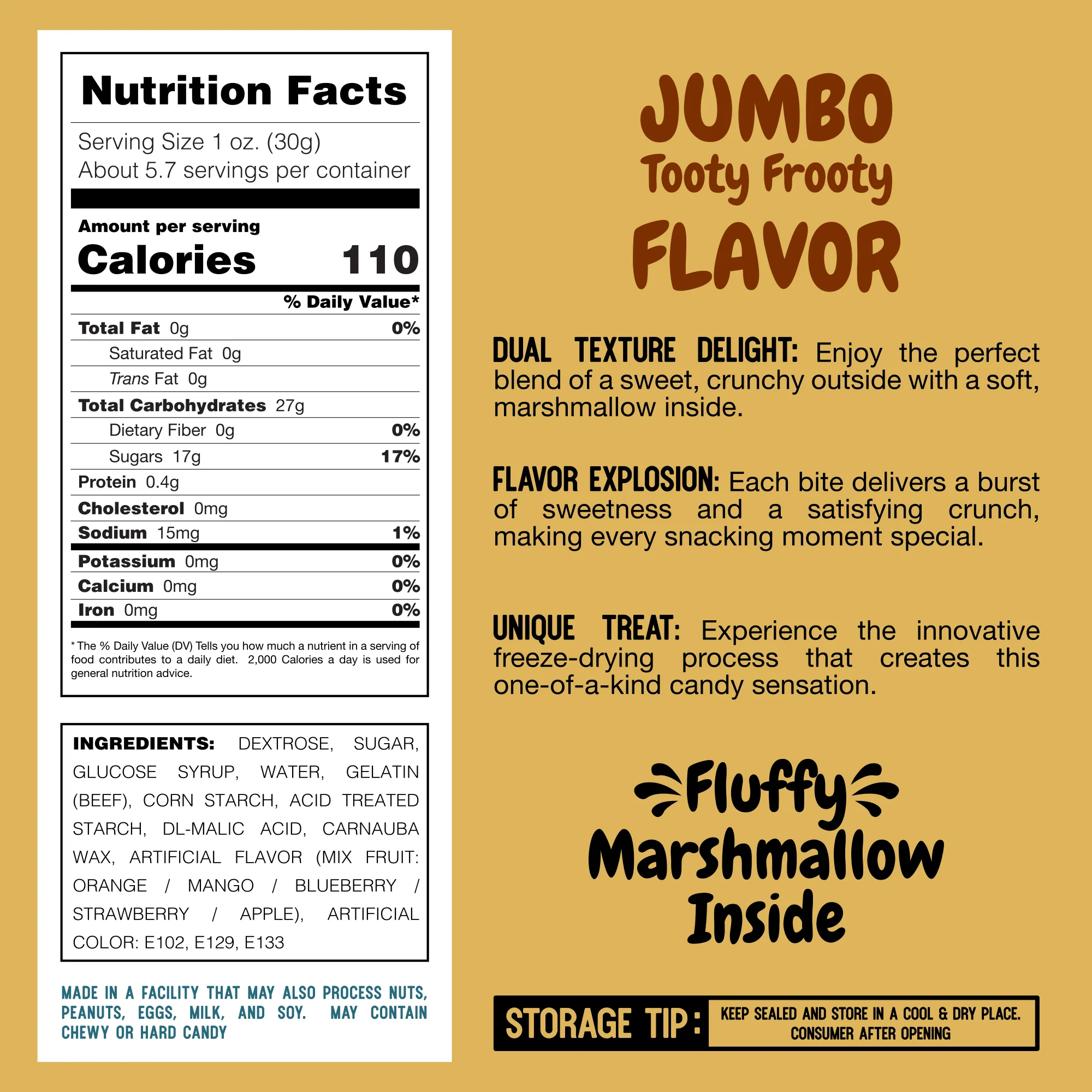 Munch Mallows - Marshmallow Candy - Unique Novelty Candy: Sour Mixed - Image 12