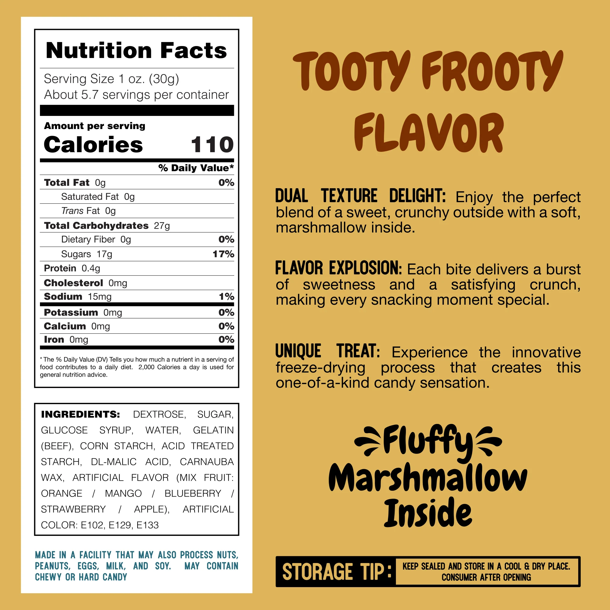 Munch Mallows - Marshmallow Candy - Unique Novelty Candy: Sour Mixed - Image 13