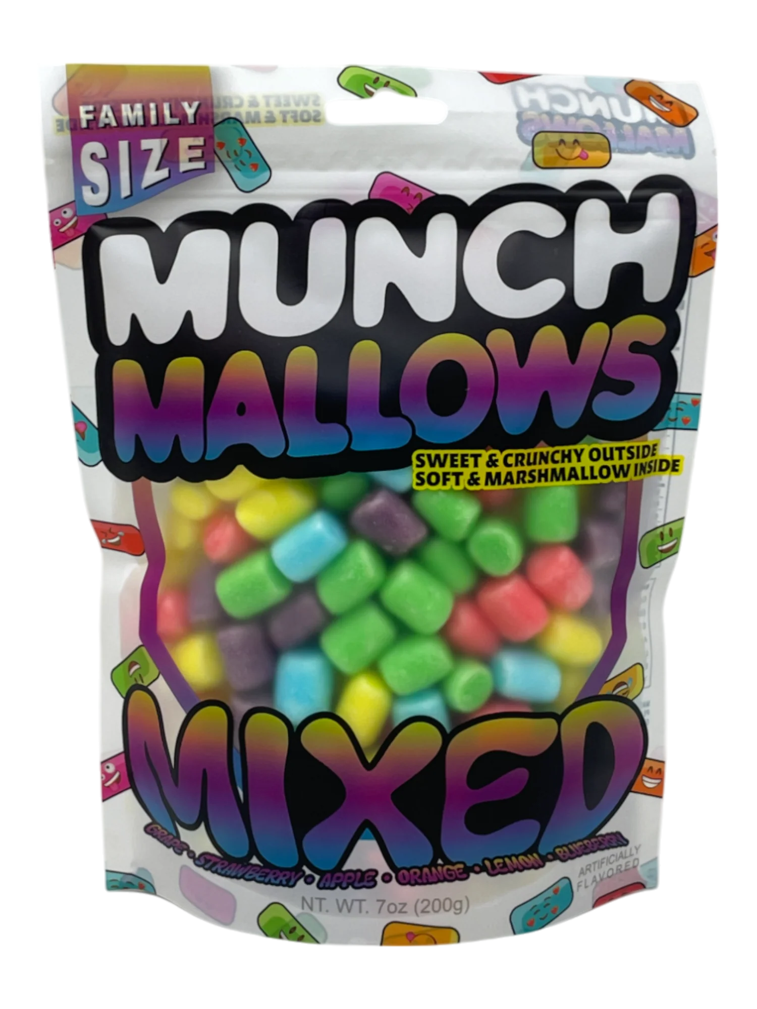 Munch Mallows - Marshmallow Candy - Unique Novelty Candy: Tooty Frooty Regular - Image 5