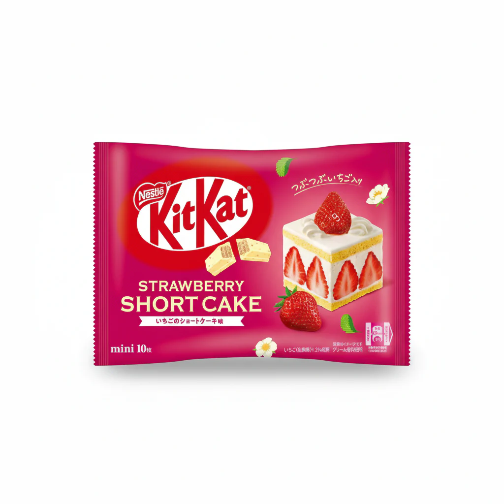 Nestle - KitKat - Strawberry Short Cake - Japan