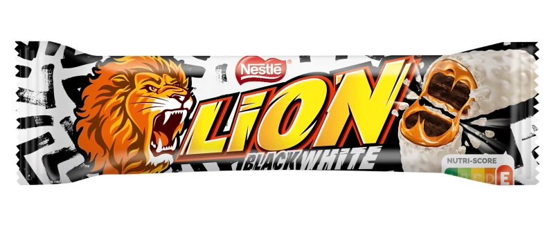 Nestle Lion Black White