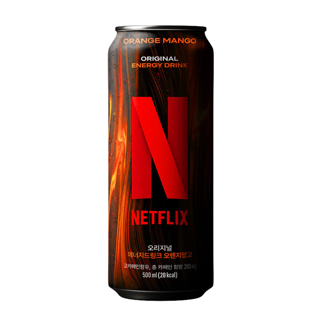 Netflix Orange Mango Original Energy Drink