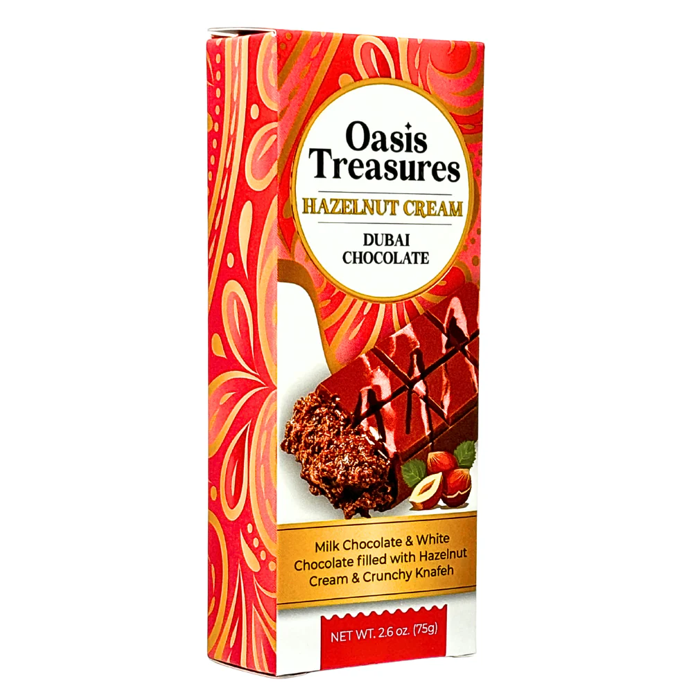 Oasis Treasures Hazelnut Cream Dubai Chocolate