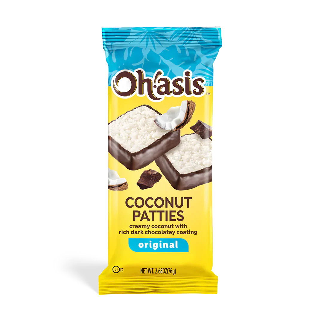 Oh'asis Coconut Patties - Original 76g