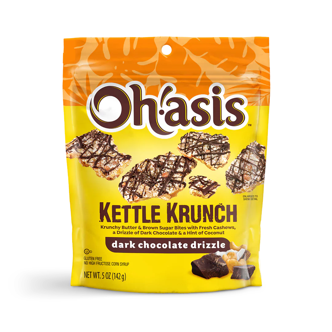 Oh'asis Kettle Crunch - Dark Chocolate Drizzle