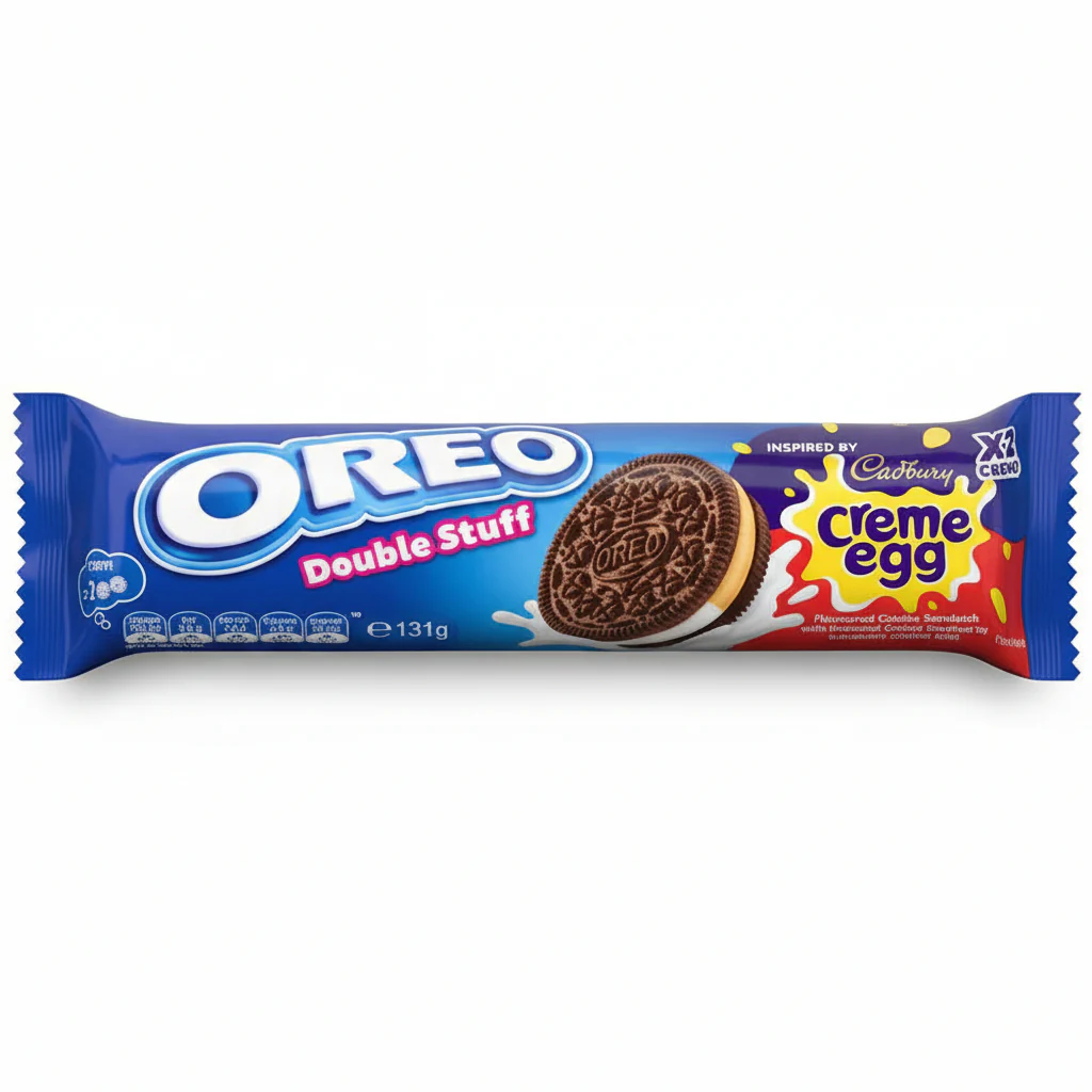 Oreo Double Stuff - Inspired by Cadbury Creme Egg - 4.62 Oz - Indonesia