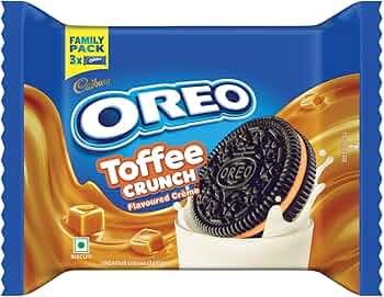 Oreo Toffee Crunch Flavored Creme