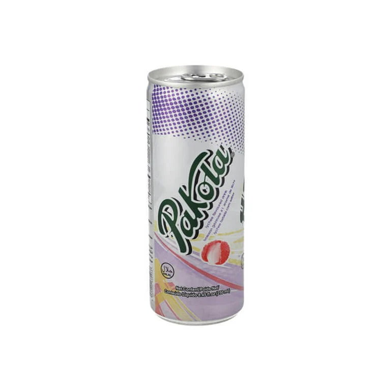 Pakola Lychee Drink Soda Case of 12 250ml - Pakistan