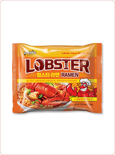 Paldo Lobster Ramen Noodle Soup