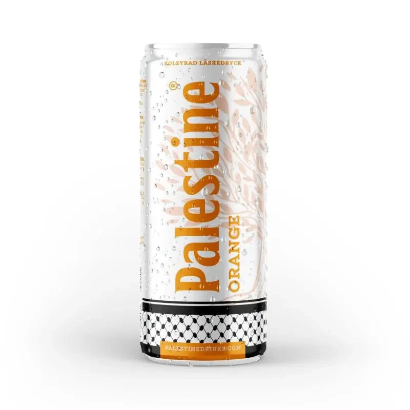 Palestine Carbonated Soft Drink - Orange Flavor