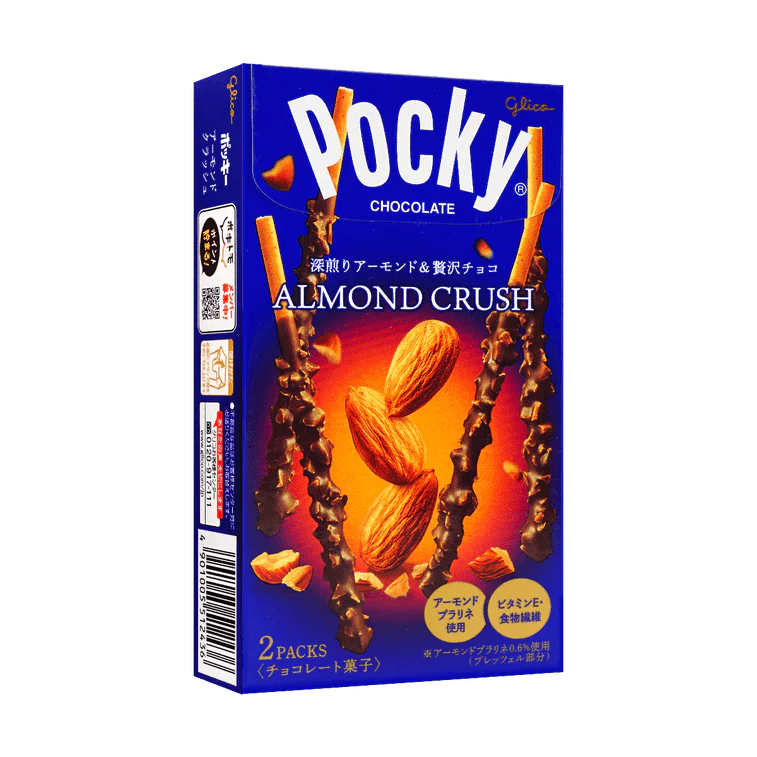 Pocky Almond Crush Chocolate Sticks