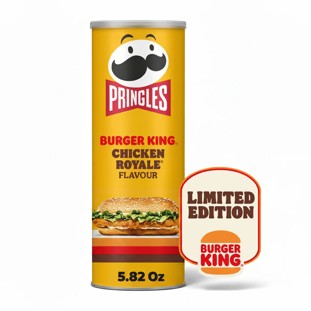Pringles - Burger King - Chicken Royale Flavor - 5.82 Oz - United Kingdom