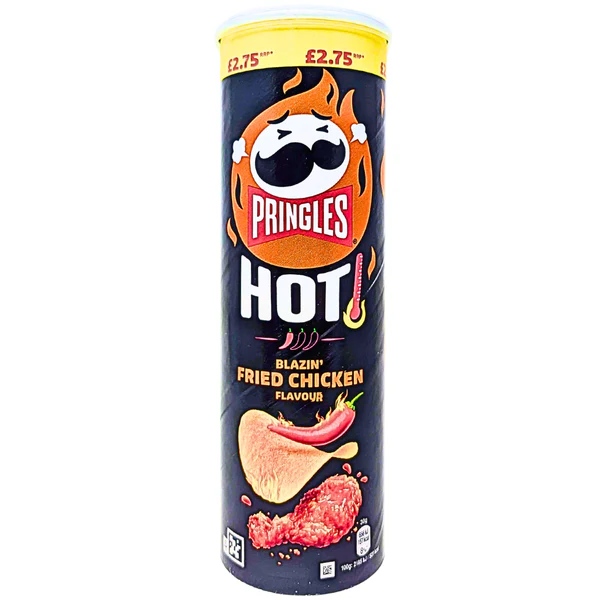 Pringles Hot Blazin Fried Chicken Flavor