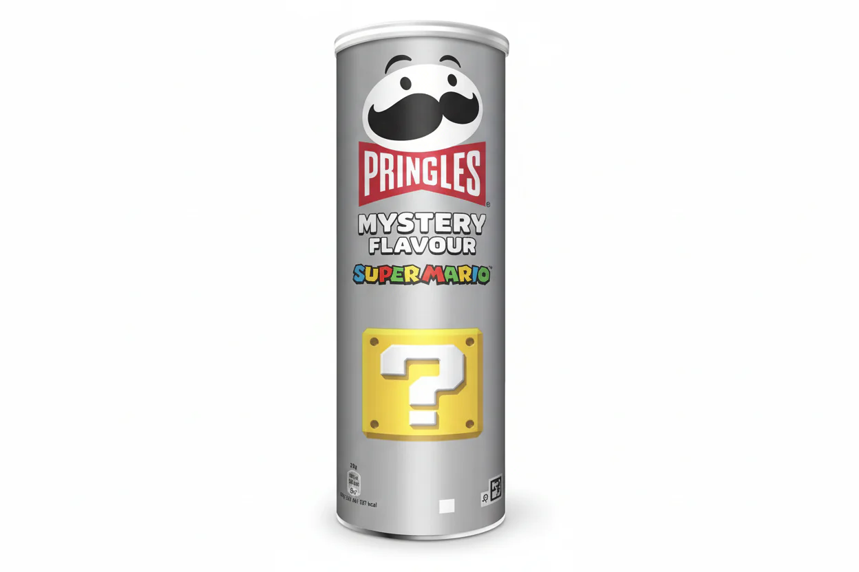 Pringles - Super Mario - Mystery Flavor - United Kingdom
