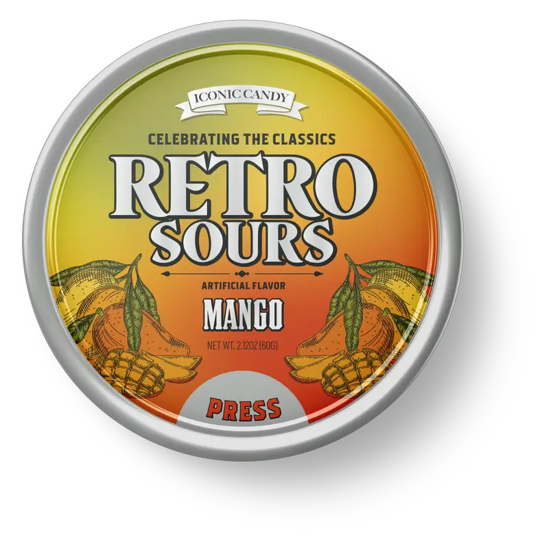 Retro Sours - Mango - 2.12 Oz